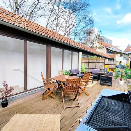 Design-apartment Fuer Bis Zu 4 Im 1 Og, Modern, Dachterrasse, Grill, Ruhige Lage, Plus, Wii, Lan Und Wlan * Nürnberg
