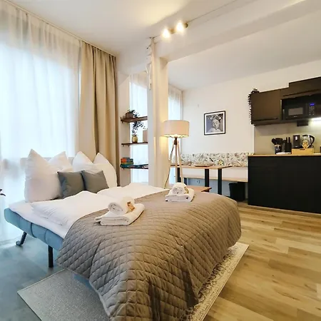 Design-apartment Fuer Bis Zu 4 Im 1 Og, Modern, Dachterrasse, Grill, Ruhige Lage, Plus, Wii, Lan Und Wlan